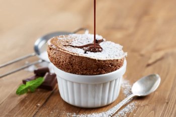 Pudding soufflé express aux marrons