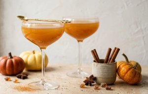 Cocktail Vodka Citrouille Épicée