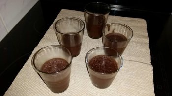 Mousse au chocolat végétalienne (sans  tofu soyeux)