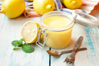 Mousse glacée au citron