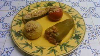 Petits légumes farcis en cocotte