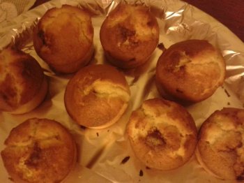 Muffins au Toblerone