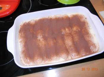 Tiramisu gourmand au chocolat
