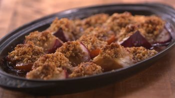 Fruits d'été farcis aux noix par laurent mariotte