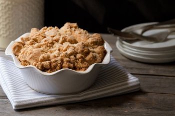 Crumble aux pommes au Monsieur Cuisine