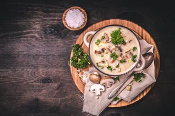 Velouté de champignons au Thermomix