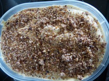 Glace vanille pralinée