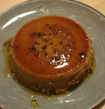 Petits flans crémeux au caramel