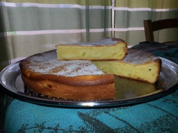 Flan de courgettes sucré