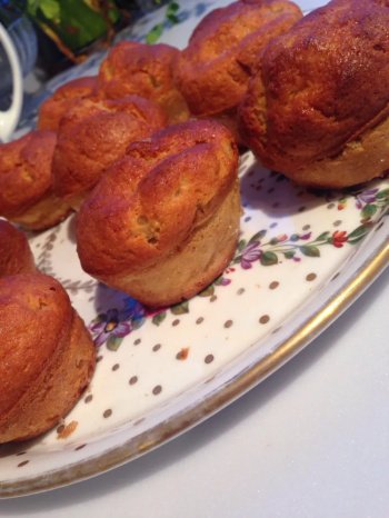 Petits gâteaux individuels à la banane