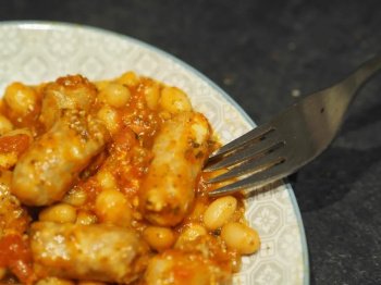 Haricots coco au curry