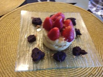 Tarte aux fraises revisitée