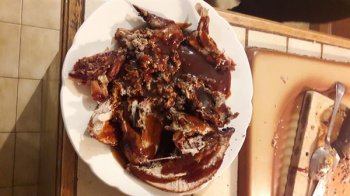 Faisan aux raisins farci au foie gras et à la truffe