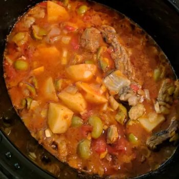 Ragoût de Bœuf Espagnol à la Mijoteuse