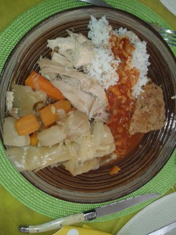 Poule au pot béarnaise