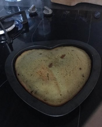 Petits gâteaux à la pistache et aux pépites de chocolat