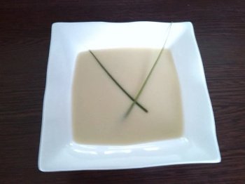 Velouté dasperges blanche