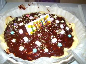 Gâteau tout simple Chocolat Banane