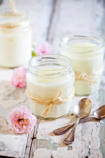 Panna cotta au jasmin au Companion