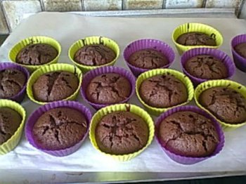 Muffins au chocolat