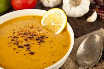 Soupe au citron à la Grecque