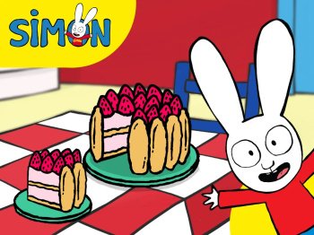 La charlotte aux fraises de Simon Super Lapin