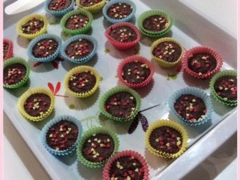 Bouchées croquantes au chocolat