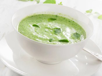 Velouté de fèves au cumin