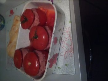 Tomates farcies aux 3 viandes