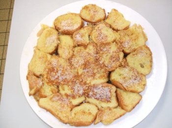 Pain perdu à l'orange