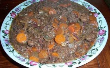 Le ragoût de biche aux chicons