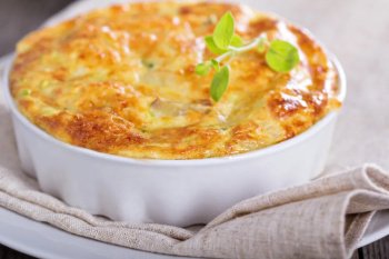 Soufflé au saumon simple et rapide