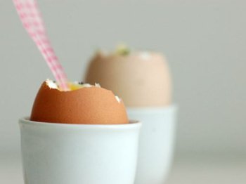 Oeufs cocotte au fromage frais