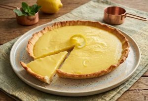 Tarte au Citron Maison : La Recette Classique à la Crème Onctueuse qui Émerveille à Coup Sûr