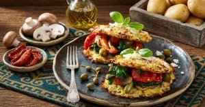 Burger italien aux légumes