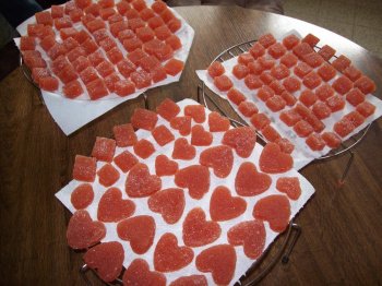 Pâte de fruits aux pommes et coing