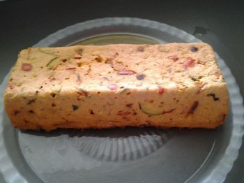 Pain de poisson aux légumes