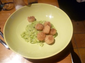 Risotto aux coquilles Saint-Jacques