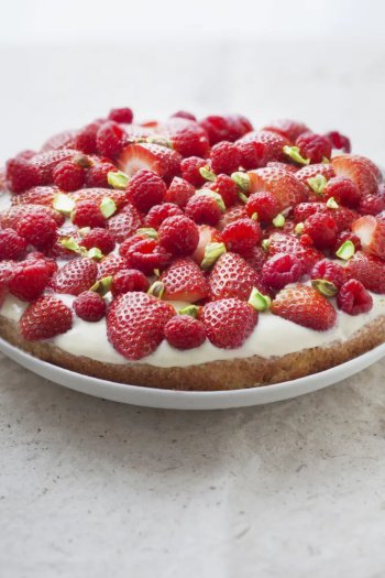 Tarte aux fraises Bretonne : la Paimpolaise