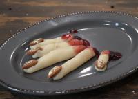 Doigts de sorcière arrachés en pâte d'amandes
