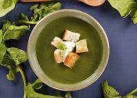 Soupe aux épinards