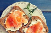 Toasts au saumon fumé