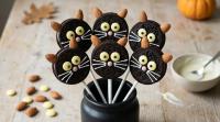 Sucettes Chat Noir d'Halloween