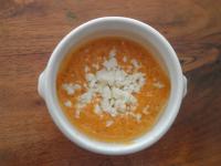 Espuma de gaspacho à la féta