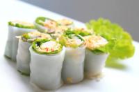 Rouleaux de printemps crus