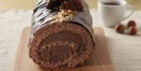 Bûche croustillante au chocolat