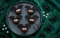 Mini muffins chauve-souris au chocolat pour Halloween