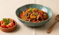 recette aubergine courgettes tomates