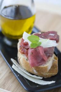 Tartine au Carpaccio de Boeuf