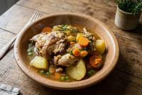 Navarin de lapin aux petits pois